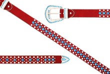 Cargar imagen en el visor de la galería, Rhinestone Belt- #001 002 004 Bling Rhinestone Unisex Leather Belt