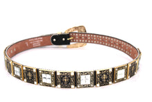 Cargar imagen en el visor de la galería, Rhinestone Belt- #002 Longhorn Buckle w Cross Buckle & Rhinestone