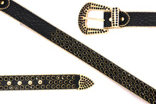 Load image into Gallery viewer, Rhinestone Belt- #005 005A 006 007 Shiny Unisex Rodeo Bling Belt -1