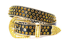 Load image into Gallery viewer, Rhinestone Belt- #005 005A 006 007 Shiny Unisex Rodeo Bling Belt -1