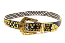 Load image into Gallery viewer, Rhinestone Belt- #005 005A 006 007 Shiny Unisex Rodeo Bling Belt -1