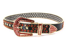 Load image into Gallery viewer, Rhinestone Belt- #005 005A 006 007 Shiny Unisex Rodeo Bling Belt -1