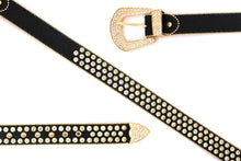 Load image into Gallery viewer, Rhinestone Belt- #005 005A 006 007 Shiny Unisex Rodeo Bling Belt -2