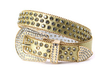 Load image into Gallery viewer, Rhinestone Belt- #005 005A 006 007 Shiny Unisex Rodeo Bling Belt -2