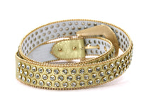 Load image into Gallery viewer, Rhinestone Belt- #005 005A 006 007 Shiny Unisex Rodeo Bling Belt -2
