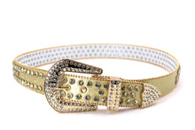 Load image into Gallery viewer, Rhinestone Belt- #005 005A 006 007 Shiny Unisex Rodeo Bling Belt -2