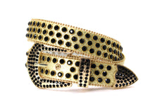 Load image into Gallery viewer, Rhinestone Belt- #005 005A 006 007 Shiny Unisex Rodeo Bling Belt -2