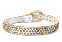 Load image into Gallery viewer, Rhinestone Belt- #005 005A 006 007 Shiny Unisex Rodeo Bling Belt -2
