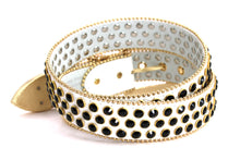 Load image into Gallery viewer, Rhinestone Belt- #005 005A 006 007 Shiny Unisex Rodeo Bling Belt -2