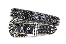 Load image into Gallery viewer, Rhinestone Belt- #005 005A 006 007 Shiny Unisex Rodeo Bling Belt -1