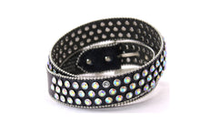 Load image into Gallery viewer, Rhinestone Belt- #005 005A 006 007 Shiny Unisex Rodeo Bling Belt -1