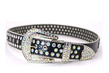 Load image into Gallery viewer, Rhinestone Belt- #005 005A 006 007 Shiny Unisex Rodeo Bling Belt -1