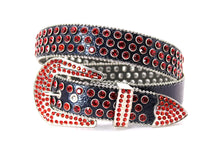 Load image into Gallery viewer, Rhinestone Belt- #005 005A 006 007 Shiny Unisex Rodeo Bling Belt -1