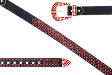 Load image into Gallery viewer, Rhinestone Belt- #005 005A 006 007 Shiny Unisex Rodeo Bling Belt -1