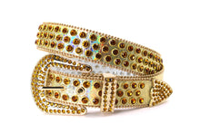 Load image into Gallery viewer, Rhinestone Belt- #005 005A 006 007 Shiny Unisex Rodeo Bling Belt -1
