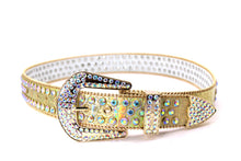 Load image into Gallery viewer, Rhinestone Belt- #005 005A 006 007 Shiny Unisex Rodeo Bling Belt -1