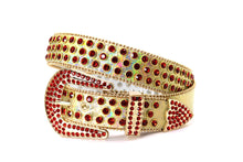 Load image into Gallery viewer, Rhinestone Belt- #005 005A 006 007 Shiny Unisex Rodeo Bling Belt -1