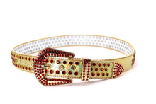 Load image into Gallery viewer, Rhinestone Belt- #005 005A 006 007 Shiny Unisex Rodeo Bling Belt -1
