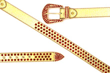 Load image into Gallery viewer, Rhinestone Belt- #005 005A 006 007 Shiny Unisex Rodeo Bling Belt -1