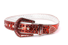 Load image into Gallery viewer, Rhinestone Belt- #005 005A 006 007 Shiny Unisex Rodeo Bling Belt -1
