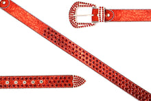 Load image into Gallery viewer, Rhinestone Belt- #005 005A 006 007 Shiny Unisex Rodeo Bling Belt -1