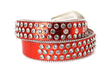 Load image into Gallery viewer, Rhinestone Belt- #005 005A 006 007 Shiny Unisex Rodeo Bling Belt -1