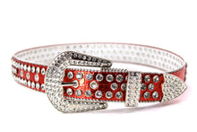 Load image into Gallery viewer, Rhinestone Belt- #005 005A 006 007 Shiny Unisex Rodeo Bling Belt -1
