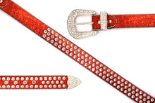 Load image into Gallery viewer, Rhinestone Belt- #005 005A 006 007 Shiny Unisex Rodeo Bling Belt -1