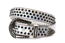 Load image into Gallery viewer, Rhinestone Belt- #005 005A 006 007 Shiny Unisex Rodeo Bling Belt -1