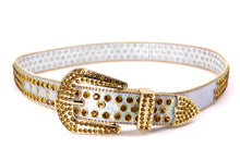 Load image into Gallery viewer, Rhinestone Belt- #005 005A 006 007 Shiny Unisex Rodeo Bling Belt -1