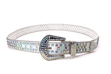 Load image into Gallery viewer, Rhinestone Belt- #005 005A 006 007 Shiny Unisex Rodeo Bling Belt -1