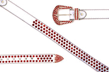Load image into Gallery viewer, Rhinestone Belt- #005 005A 006 007 Shiny Unisex Rodeo Bling Belt -1