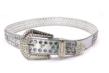 Load image into Gallery viewer, Rhinestone Belt- #005 005A 006 007 Shiny Unisex Rodeo Bling Belt -1