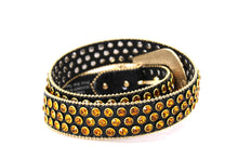 Cargar imagen en el visor de la galería, Rhinestone Belt- #005 005A 006 007 Shiny Unisex Rodeo Bling Belt -3