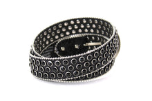Load image into Gallery viewer, Rhinestone Belt- #005 005A 006 007 Shiny Unisex Rodeo Bling Belt -2