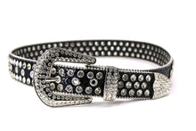 Load image into Gallery viewer, Rhinestone Belt- #005 005A 006 007 Shiny Unisex Rodeo Bling Belt -2