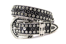Load image into Gallery viewer, Rhinestone Belt- #005 005A 006 007 Shiny Unisex Rodeo Bling Belt -2