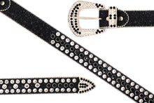 Load image into Gallery viewer, Rhinestone Belt- #005 005A 006 007 Shiny Unisex Rodeo Bling Belt -2