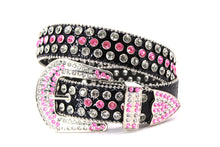 Load image into Gallery viewer, Rhinestone Belt- #005 005A 006 007 Shiny Unisex Rodeo Bling Belt -2