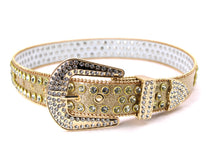 Load image into Gallery viewer, Rhinestone Belt- #005 005A 006 007 Shiny Unisex Rodeo Bling Belt -2