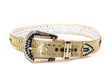 Load image into Gallery viewer, Rhinestone Belt- #005 005A 006 007 Shiny Unisex Rodeo Bling Belt -2