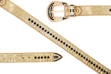 Load image into Gallery viewer, Rhinestone Belt- #005 005A 006 007 Shiny Unisex Rodeo Bling Belt -2