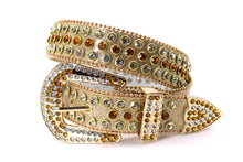 Load image into Gallery viewer, Rhinestone Belt- #005 005A 006 007 Shiny Unisex Rodeo Bling Belt -2