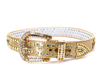Load image into Gallery viewer, Rhinestone Belt- #005 005A 006 007 Shiny Unisex Rodeo Bling Belt -2