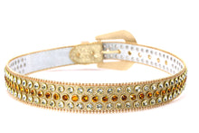 Load image into Gallery viewer, Rhinestone Belt- #005 005A 006 007 Shiny Unisex Rodeo Bling Belt -2