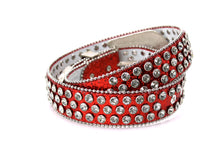 Cargar imagen en el visor de la galería, Rhinestone Belt- #005 005A 006 007 Shiny Unisex Rodeo Bling Belt -3