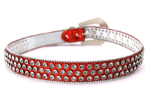 Cargar imagen en el visor de la galería, Rhinestone Belt- #005 005A 006 007 Shiny Unisex Rodeo Bling Belt -3