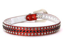 Cargar imagen en el visor de la galería, Rhinestone Belt- #005 005A 006 007 Shiny Unisex Rodeo Bling Belt -3