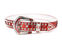 Cargar imagen en el visor de la galería, Rhinestone Belt- #005 005A 006 007 Shiny Unisex Rodeo Bling Belt -3