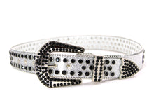 Cargar imagen en el visor de la galería, Rhinestone Belt- #005 005A 006 007 Shiny Unisex Rodeo Bling Belt -3